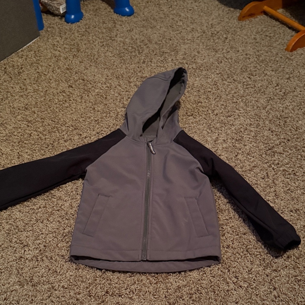 Cat & Jack Charcoal Hooded Jacket